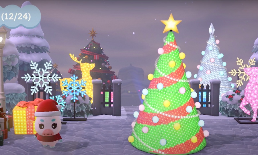 Animal Crossing Winter Update Screenshot