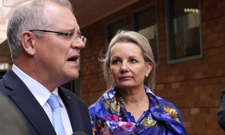 Sussan Ley and Scott Morrison