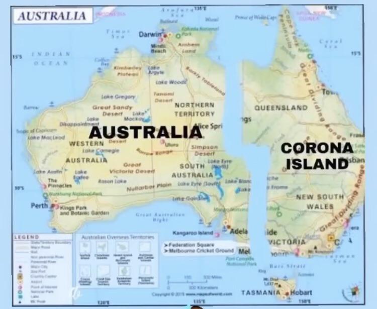 australia corona island