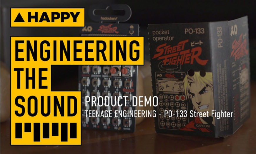 Engineering the Sound Street Fighter Pocket Operator