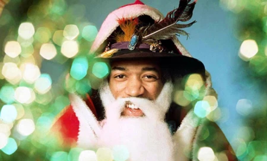 Jimi Hendrix Santa