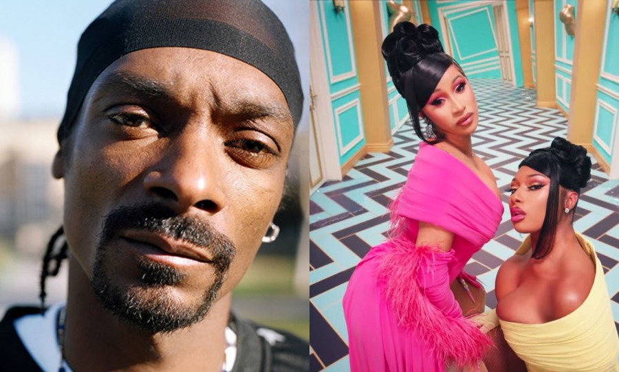 Snoop Dog Sex Porn - Snoop Dogg weighs in on 'WAP', coming out as just another closeted  misogynist