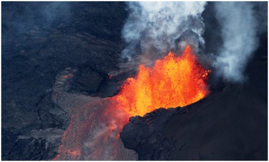 Hawaii’s most active volcano has just erupted, triggering an earthquake