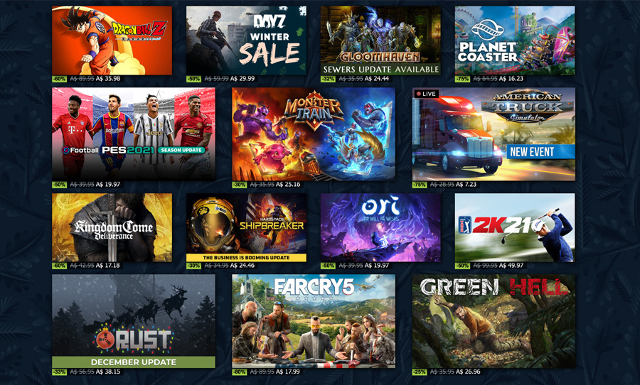 The Steam Winter Sale is live here s the massive list of deals