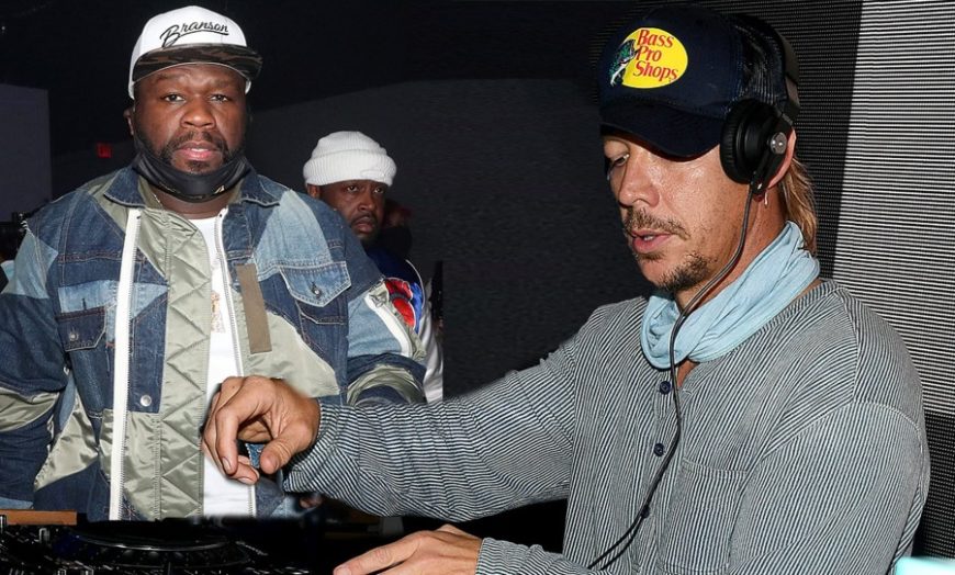 Diplo and 50 Cent Super-spreader party
