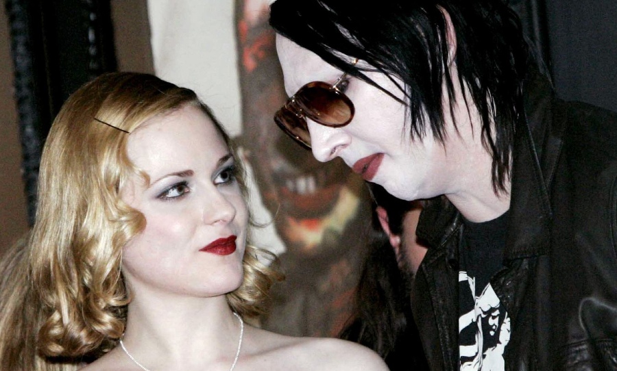 Rachel Wood and Marilyn Manson