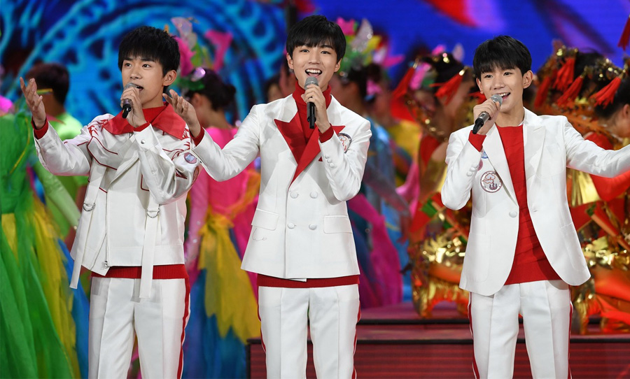 Chinese idol group TFBoys. Photo: Getty