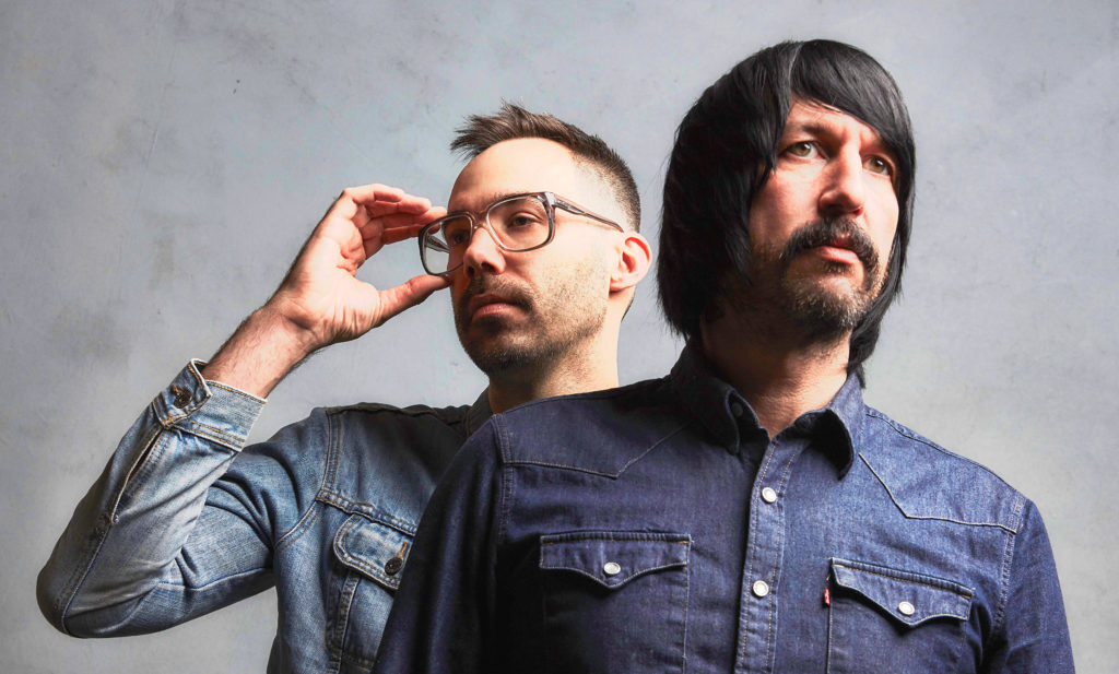 Sebastien Grainger (left) and Jesse F. Keeler of Death From Above 1979 All photos: Norman Wong