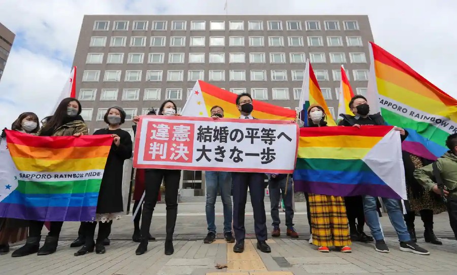 Japan says denying same-sex marriage is unconstitutional