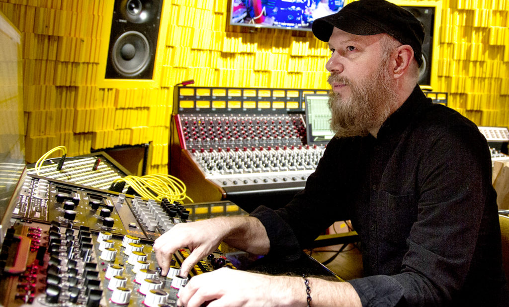 Mastering engineer at Third Man Records, Warren Defever. Photo: Mix Online