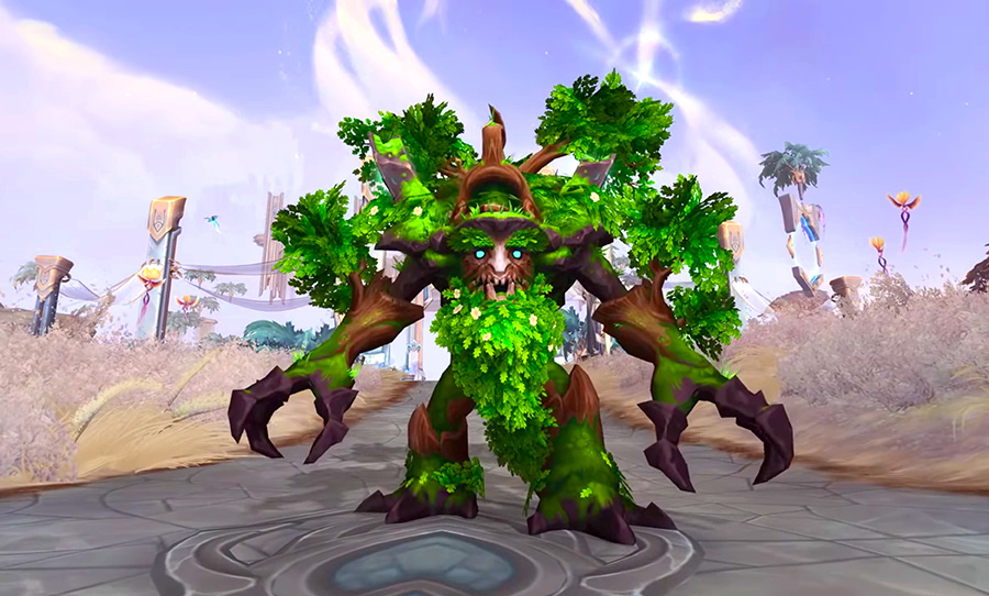 Massive rideable tree becomes first player-voted 'World of Warcraft' mount