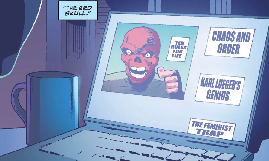 Red Skull Comic