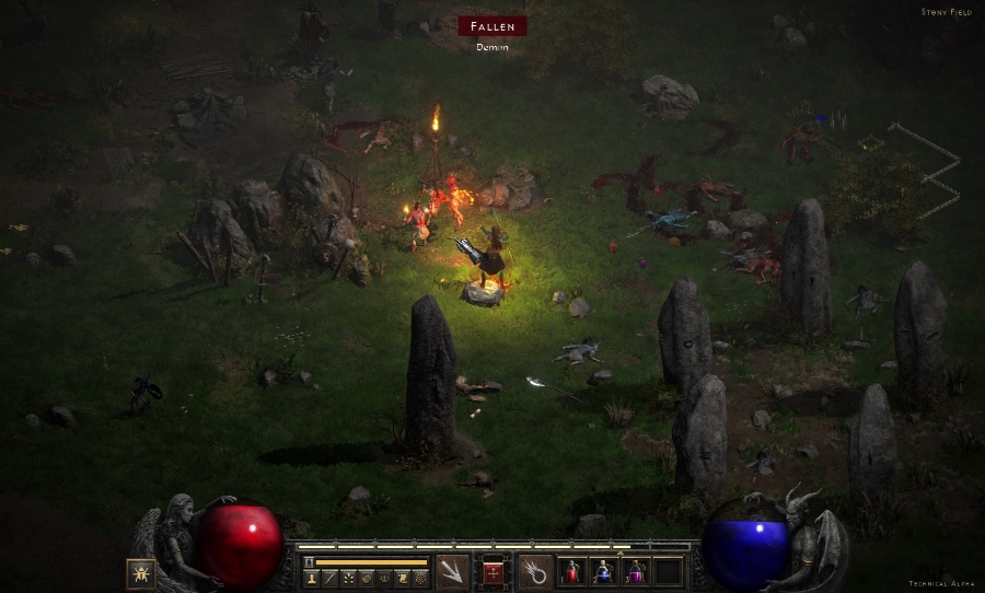 Screenshot: Diablo 2: Resurrected Technical Alpha