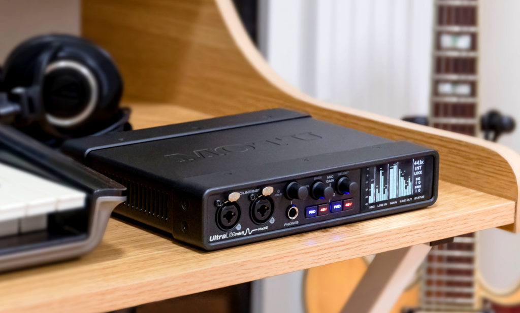 MOTU's UltraLite-mk5 is a tiny but mighty audio interface