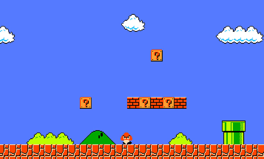 Super Mario Bros. 1986 NES