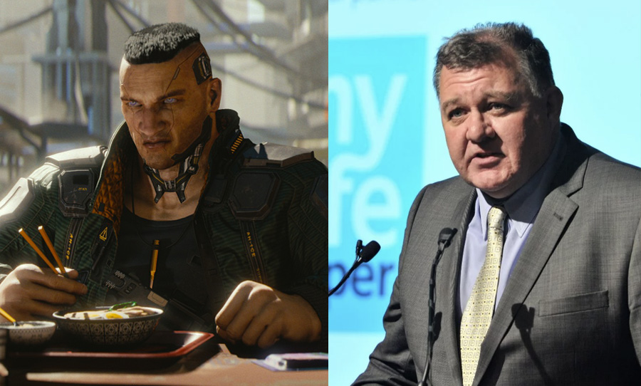 Images: Cyberpunk 2077 / CD Projekt Red (left), MP Craig Kelly (right)