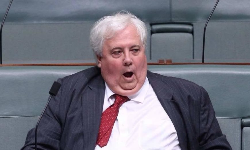 Clive Palmer Just Lost A Court Case To An 80s Metal Band