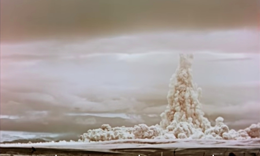 Watch the largest nuclear bomb explosion in history: Russia's Tsar Bomba
