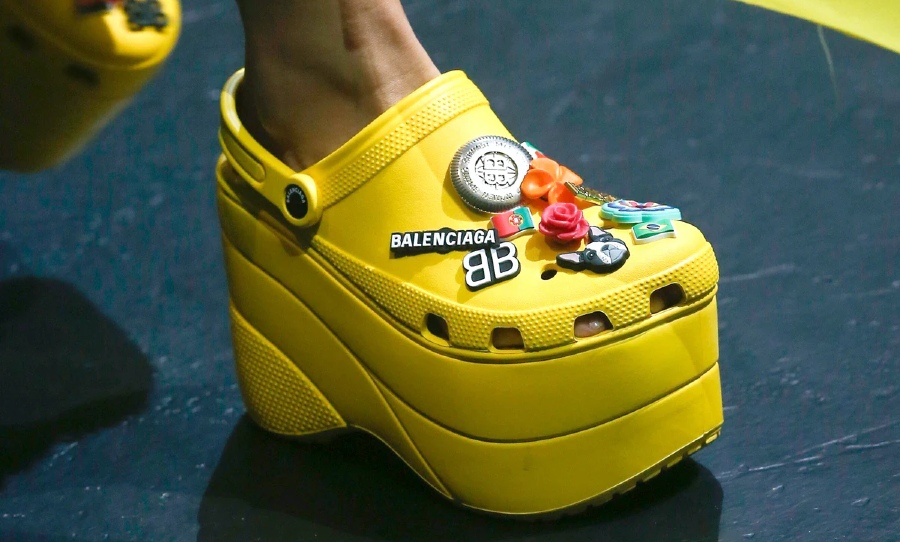 It’s called fashion sweetie: Balenciaga debuts croc-stiletto