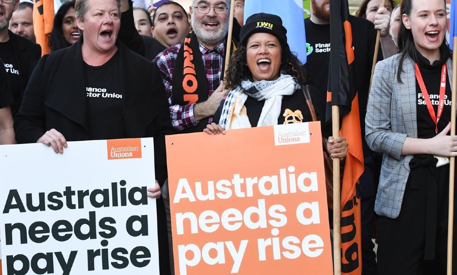 Unions fighting for Australia's wages