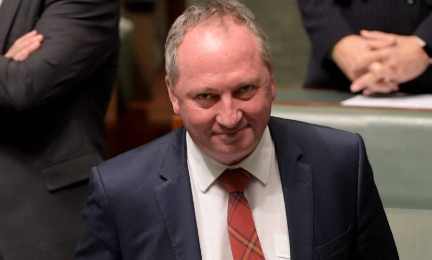 Barnaby's back - Nationals oust McCormack as leader