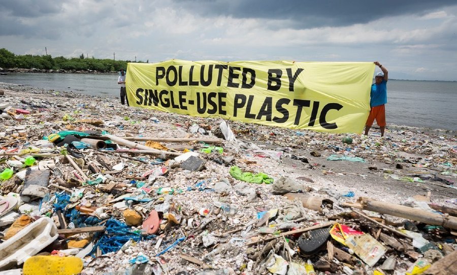 single use plastic waste pollution