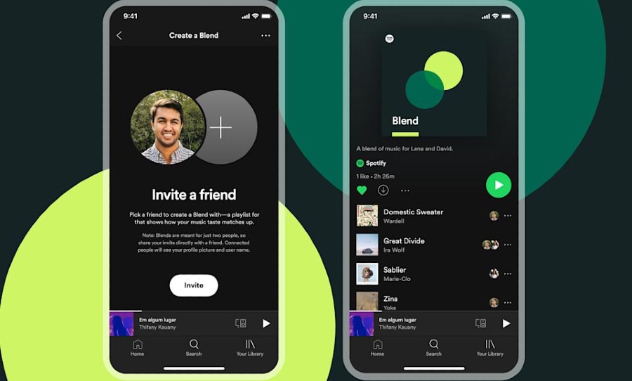 spotify blend feature only you personalisation