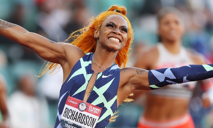Sha'Carri Richardson runner