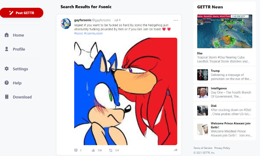 Sonic the Hedgehog erotica