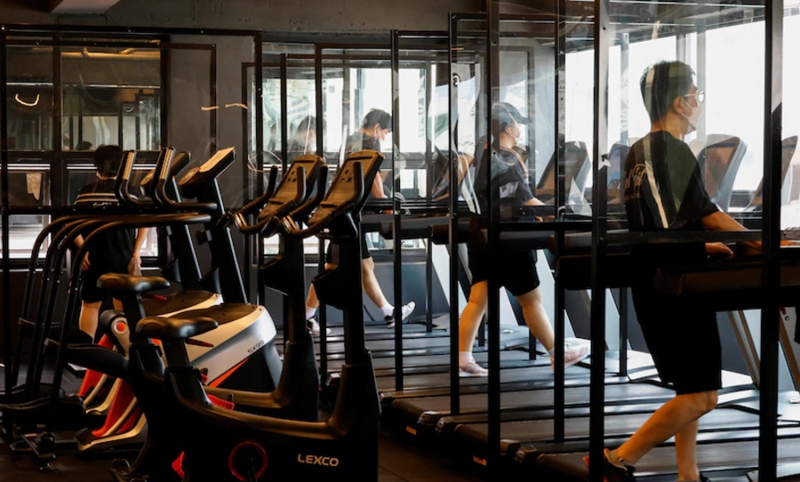 South Korean gyms fast music ban