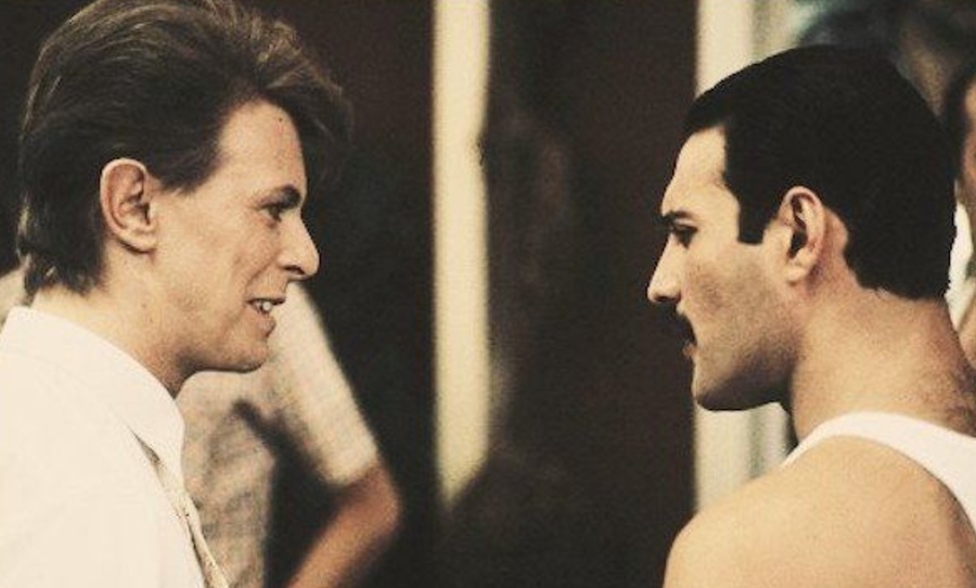 Bowie and Mercury Queen
