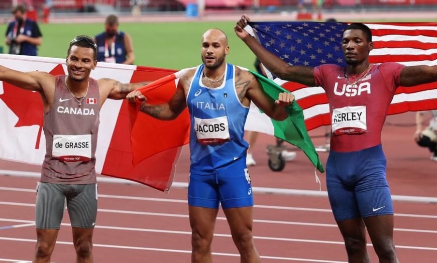 Italy's Lamont Marcell Jacobs beats Usain Bolt as 'the fastest man in