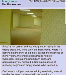 the backrooms creepypasta