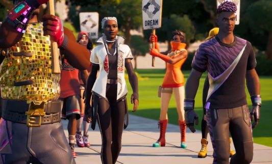 'Fortnite' bizarrely adds an interactive Martin Luther King Jr. memorial