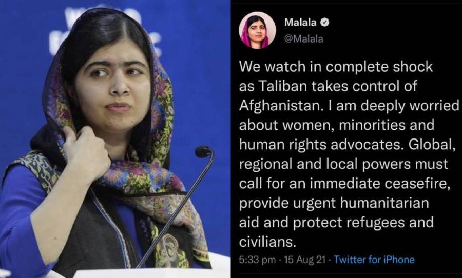 Extended quote Malala Yousafzai made in recent op-ed 