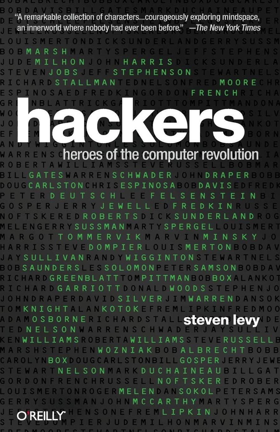 hackers non-fiction book