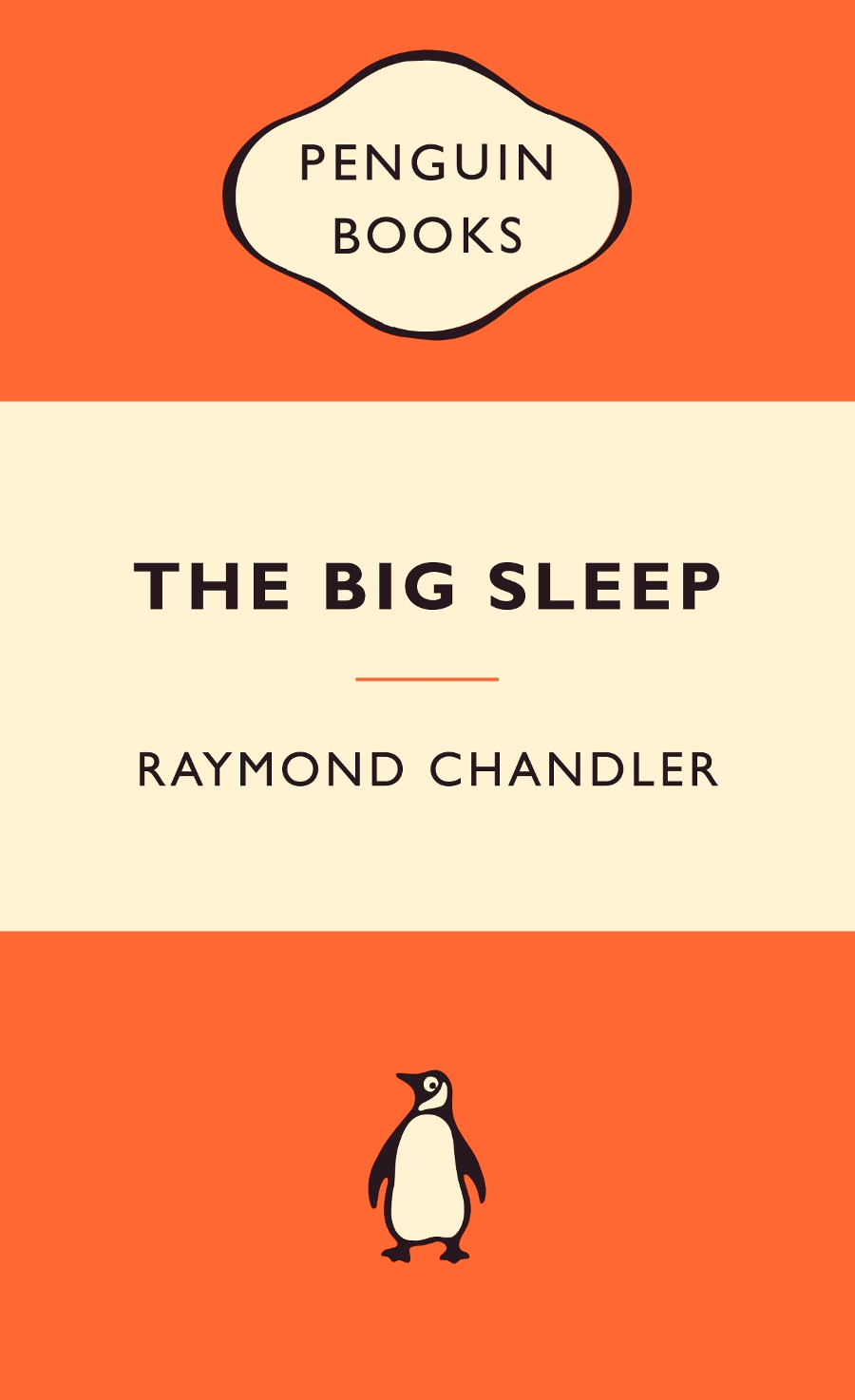 The big sleep crime novel