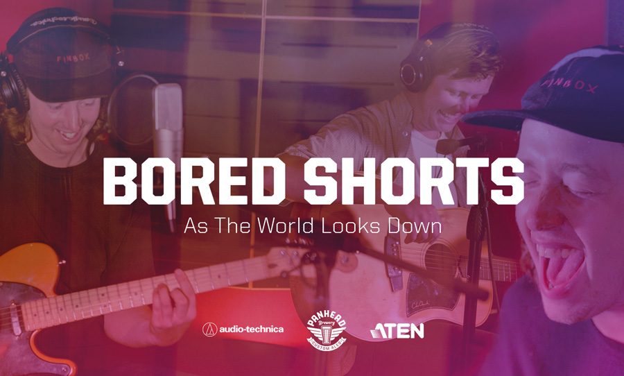 Watch Bored Shorts perform 'As The World Looks Down' Live at Enmore
