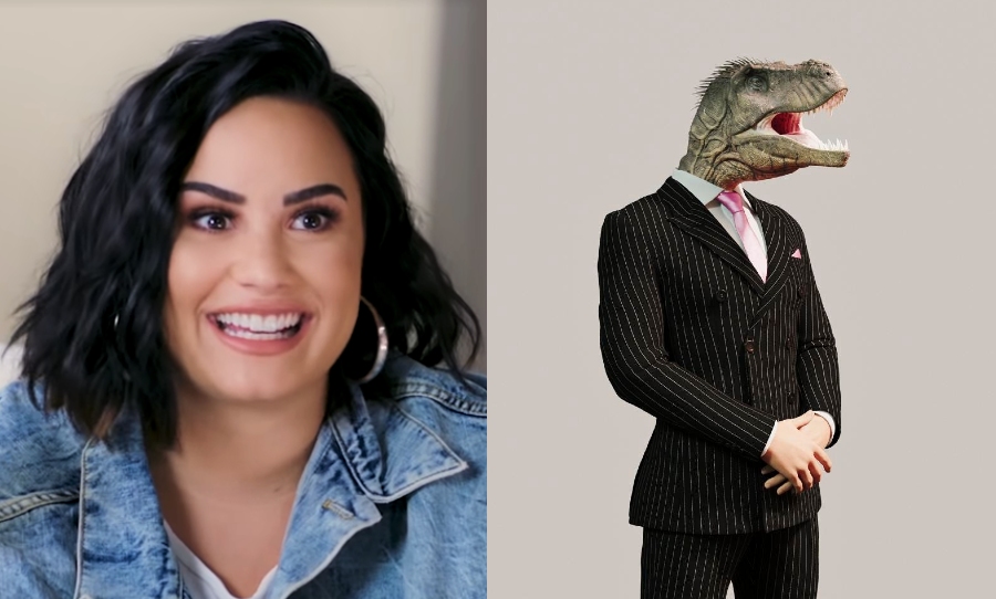 Demo Lovato, Lizard People. Credit: Getty Images