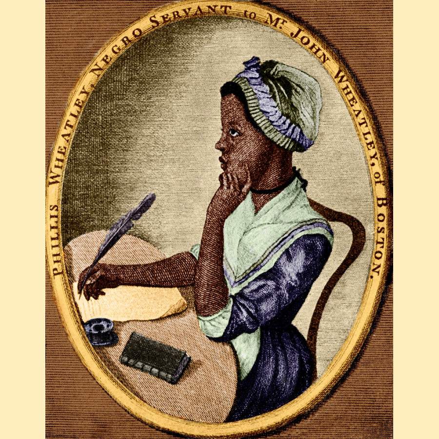 phillis wheatley on being brought from africa to america