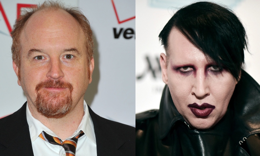 Louis C.K. and Marilyn Manson