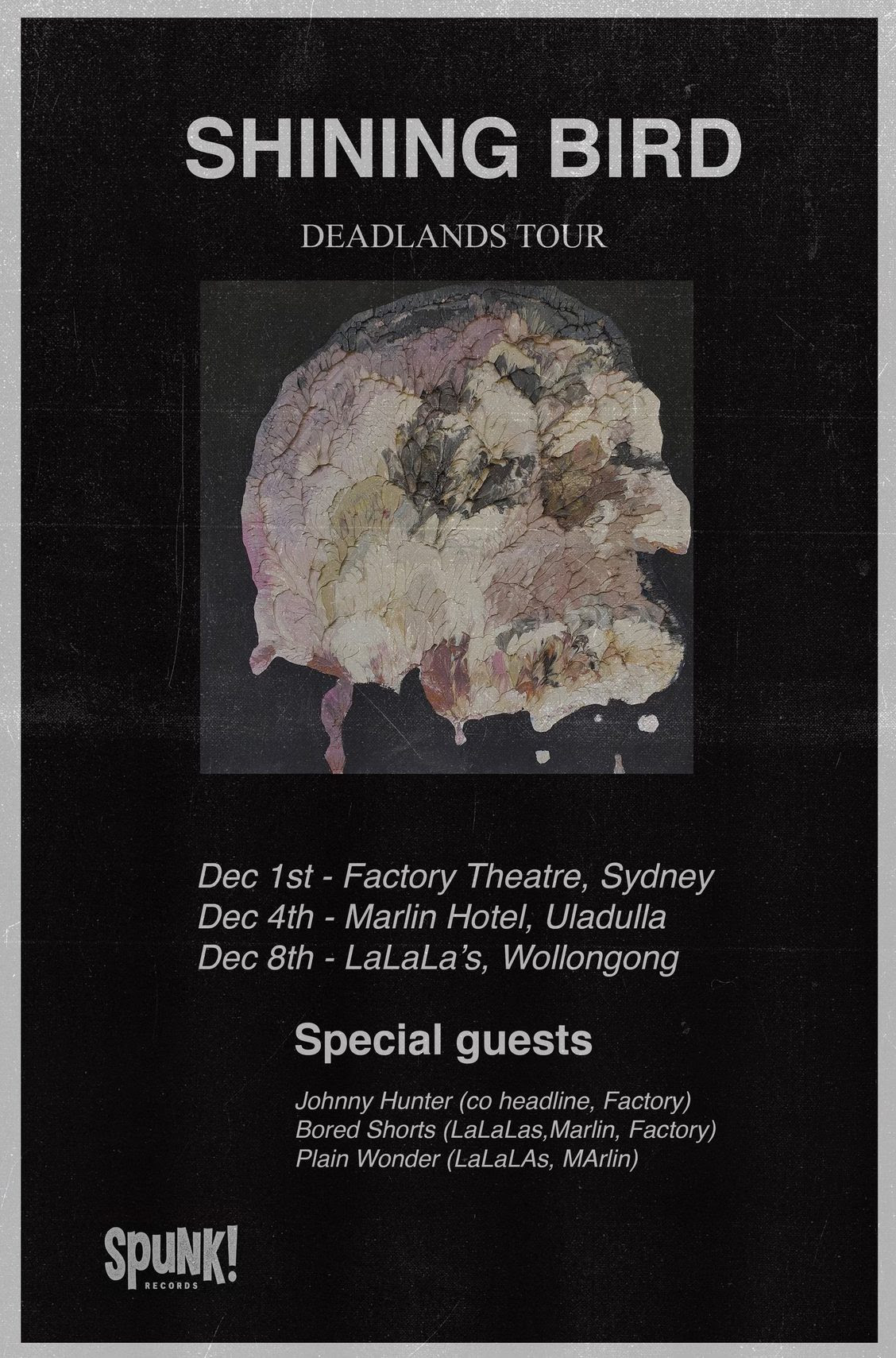 Shining Bird Deadlands album tour