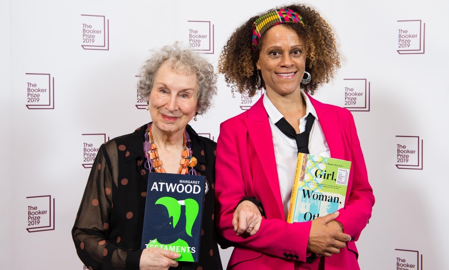 Joint Booker winners Margaret Atwood and Bernardine Evaristo. (Photo: BBC)