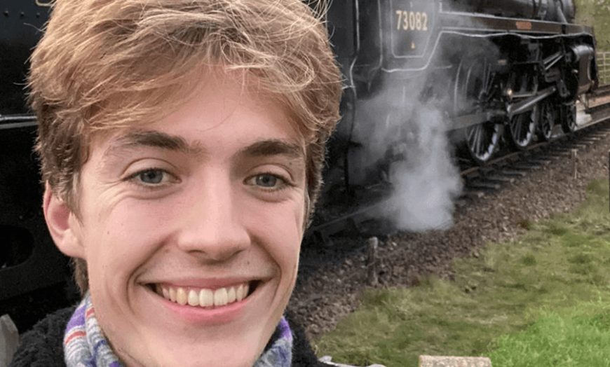 TikTok's favourite trainspotter has popped up in a new Gucci campaign