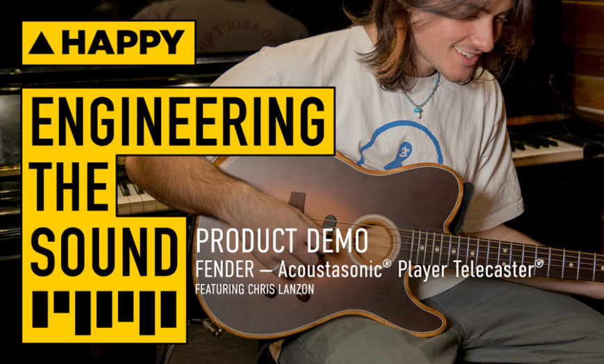 Ingeniería del sonido: Fender Acoustasonic Player Telecaster