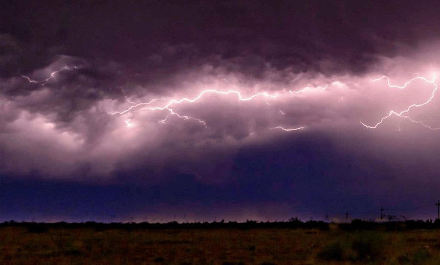 Lightning over the Great Plains in North America | Credit: Laura Hedien/Getty Images