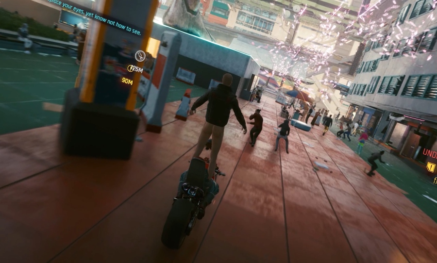 The notorious Cyberpunk 2077 T pose bug experienced by many