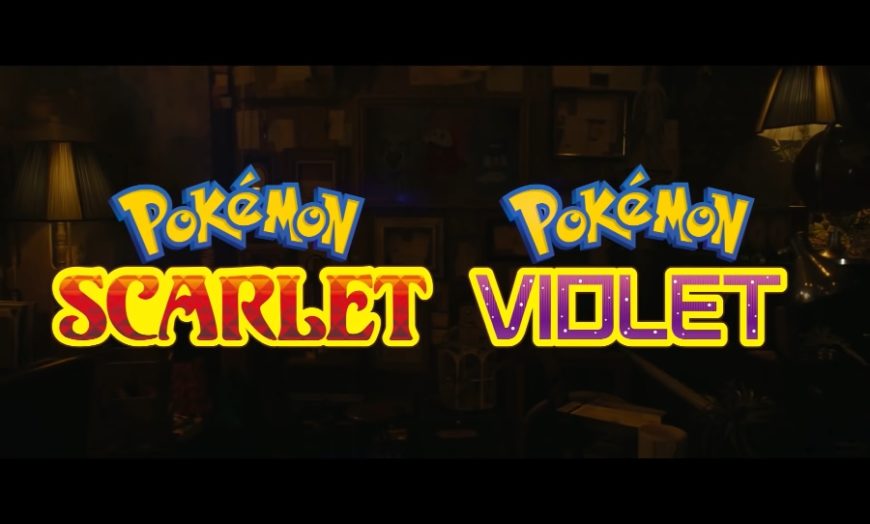 Pokémon Scarlet and Pokémon Violet logos