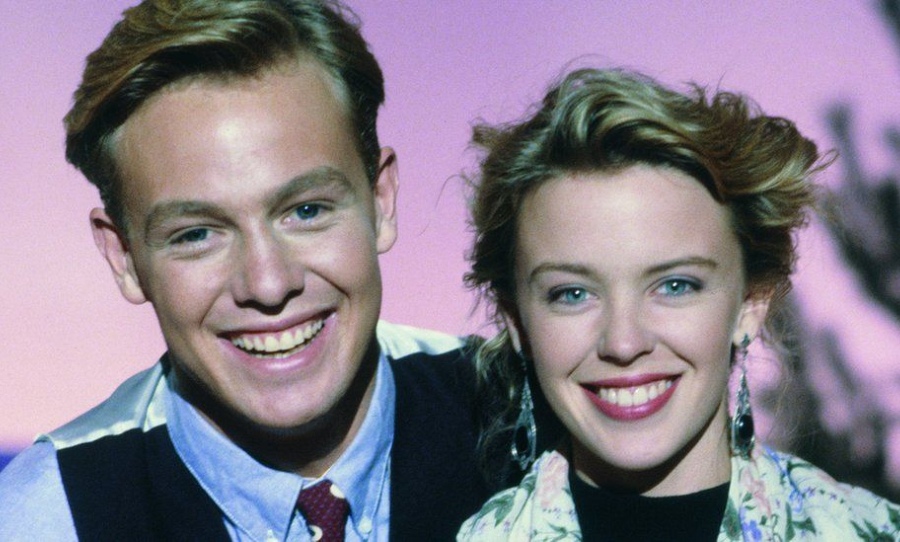 Jason Donavan and Kylie Minogue in Neighbours. Credit: Getty Images