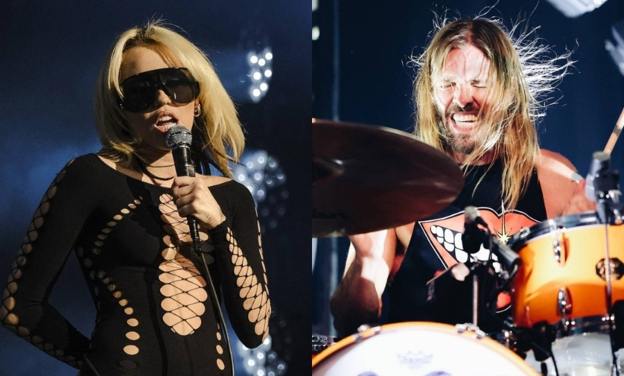 Miley Cyrus tribute to Taylor Hawkins